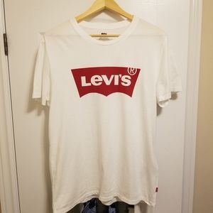 Levi's White Logo Shirt
